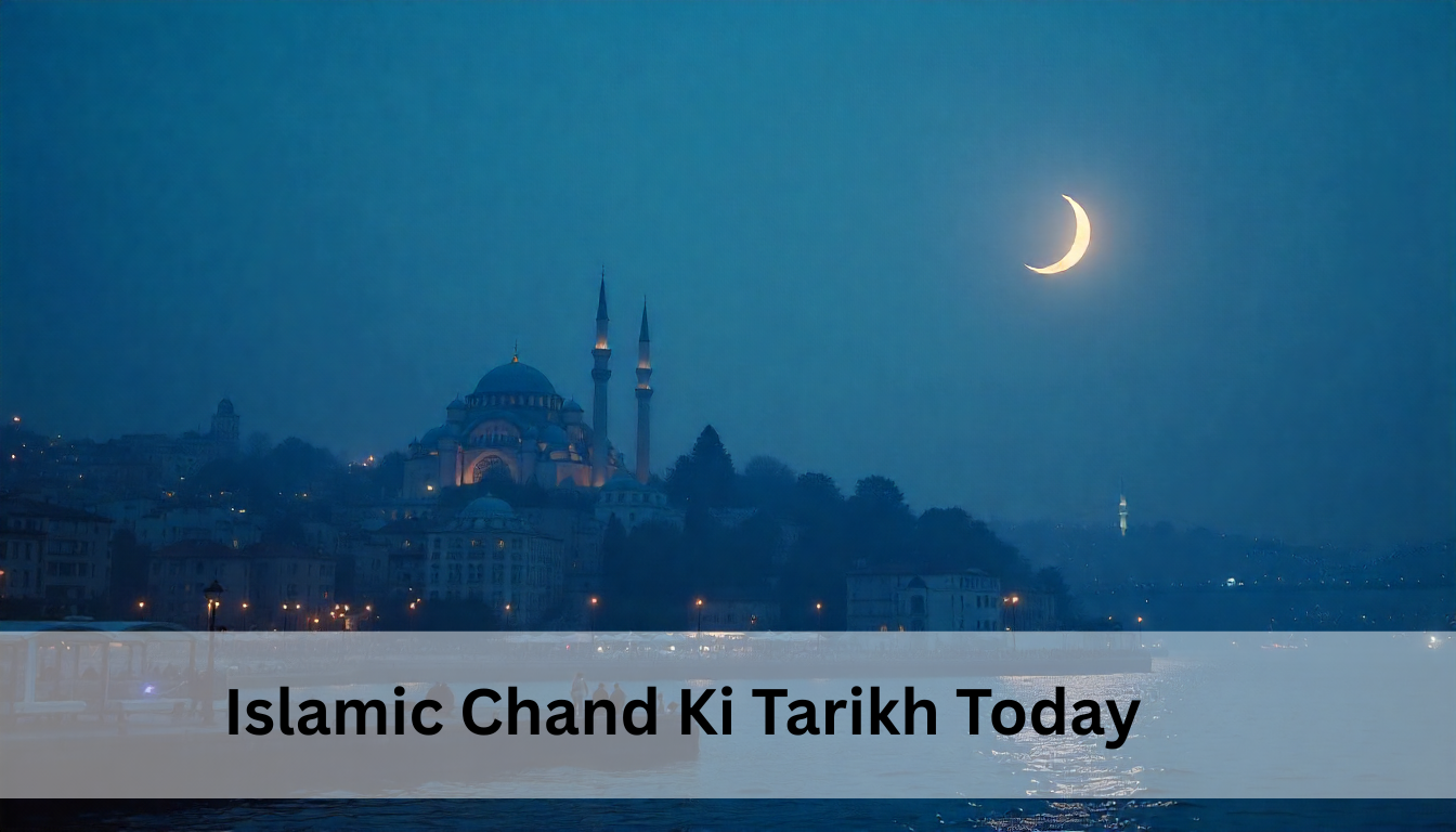 Islamic Chand Ki Tarikh Today - Current Date