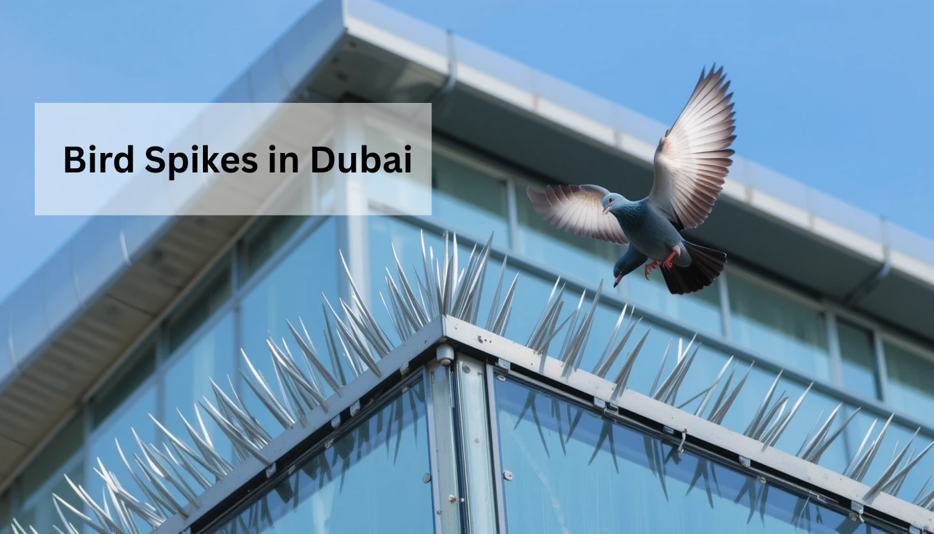 Bird Spikes in Dubai | Al Mandhar Pest Control Solutions